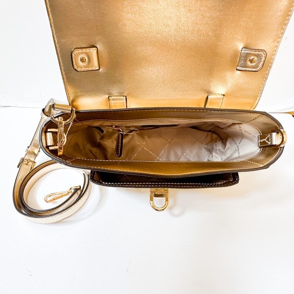 MANHATTAN MEDIUM 29 IN SACRAMENTO GREEN SMOOTH CALFSKIN GOLD BUCKLE